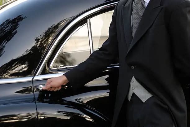 A professional chauffeur